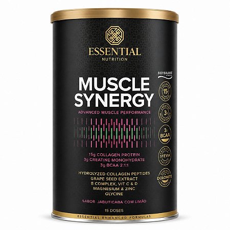 Muscle Synergy 427,5g Jabuticaba com Limão Essential Nutrition