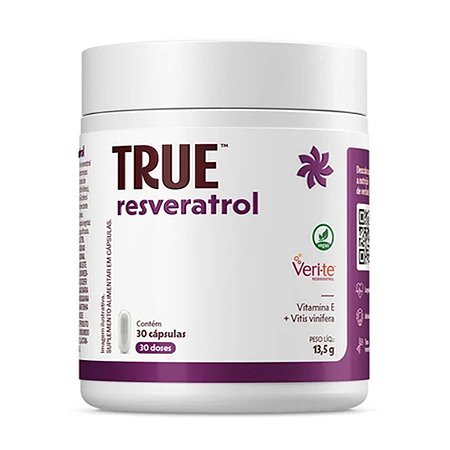 True Resveratrol 30 Cápsulas True Source