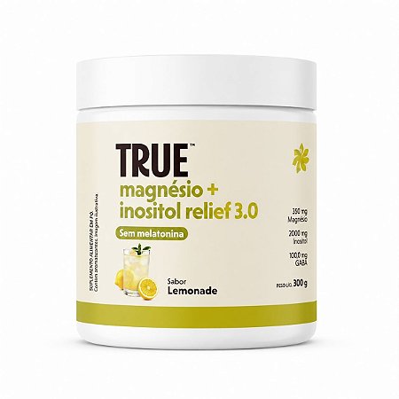 Magnésio + 3.0 Sem Melatonina Lemonade 350g True Source