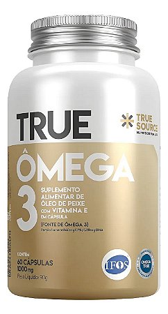 True Ômega 3 IFOS 60 Cápsulas Softgel True Source