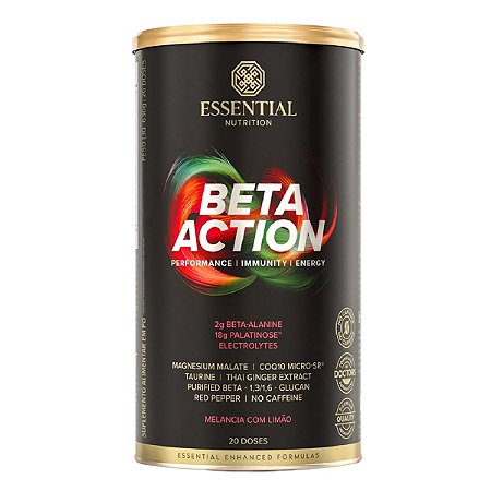 Beta Action 630g Melancia Com Limão Essential Nutrition