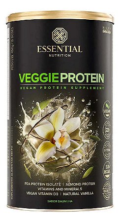 Veggie Protein 450g Baunilha Essential Nutrition