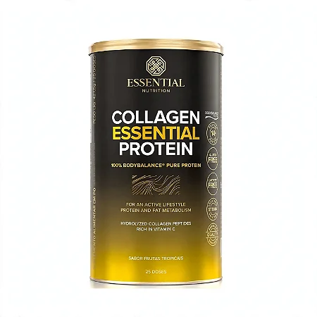 Collagen Essential Protein 427g Frutas Tropicais Essential Nutrition