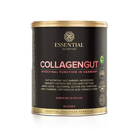 Collagen Gut 460g Mix de Frutas Essential Nutrition