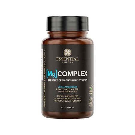 Mg Complex Magnesium Complex 90 Cápsulas Essential Nutrition