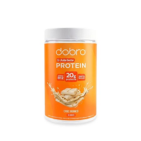 Sport Protein 450g Julia Sette Chocolate Branco Dobro