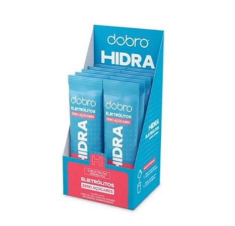 Hidra Eletrólitos Hidratação 10 Sachês Frutas Vermelhas Dobro