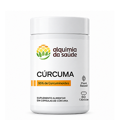 Cúrcuma 60 Cápsulas Alquimia da Saúde