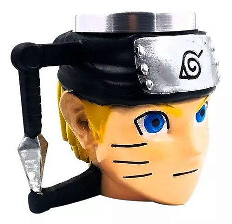 Caneca 3D Naruto Sorrindo - Tio Gêra