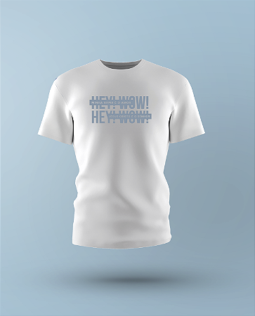 CAMISETA: ARMA, AMOR (HEY, WOW!)