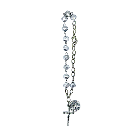 Pulseira Cristal 8mm São Bento