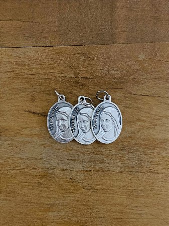 Medalha Rainha da Paz (26 mm) Prata - Medjugorje