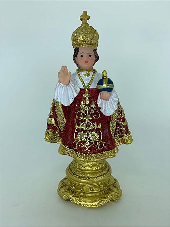 Imagem Menino Jesus de Praga 13cm (0843)