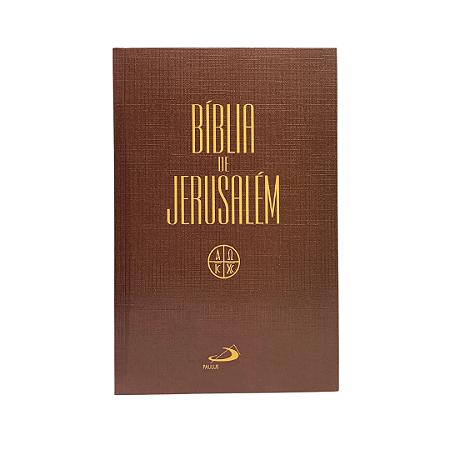 Bíblia de Jerusalém Capa Cristal