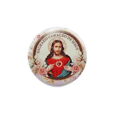 Boton Sagrado Coração de Jesus