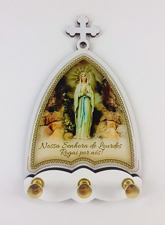Porta chaves - Nossa Senhora de Lourdes (7414)