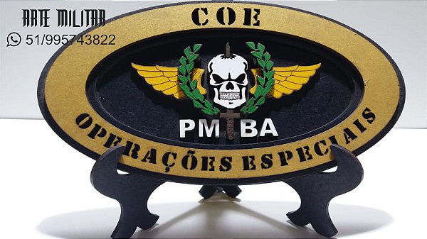 QUADRO COE PMBA CURSO OPERAÇÕES ESPECIAIS