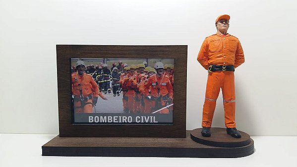 Miniatura Bombeiro Civil