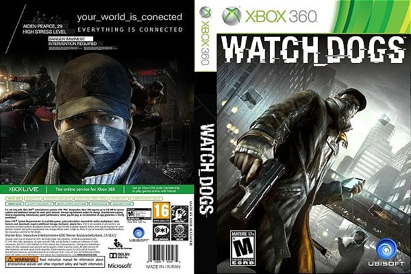 Jogo Watch Dogs Limited Edition Xbox 360 Ubisoft Mostruario