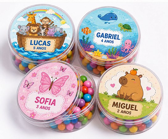Latinha Plástica Personalizada