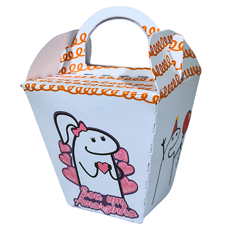 Caixa Sushi Tema Flork Menina Sem Personalização