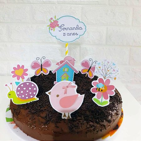 Topo de Bolo - Personalizado