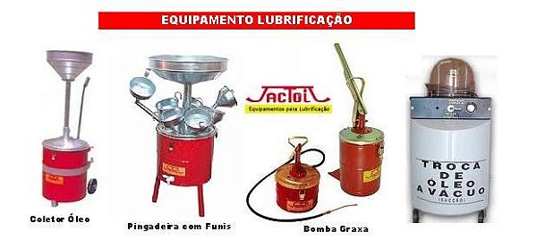 Equipamentos Lubrificação