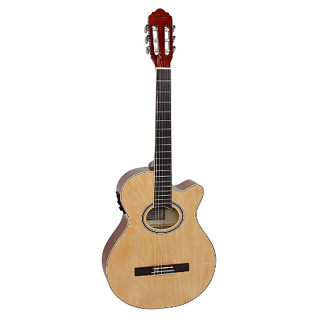 Violão Giannini GNF1D Mini Jumbo Nylon Natural Fosco