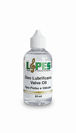 Óleo Lubrificante para Pistos e Válvulas Lopes 60ml – Instrumentos de Sopro