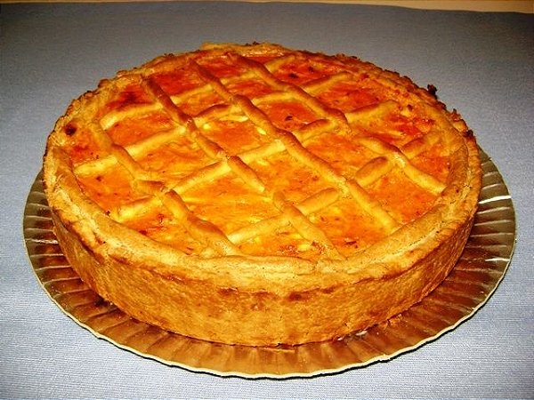 Torta de frango massa podre
