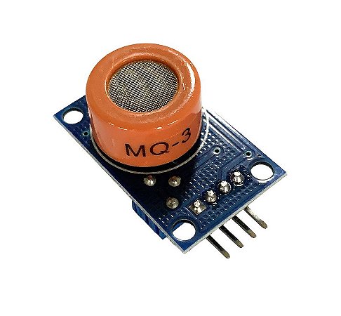 Sensor de Gás MQ-3 - Álcool Etanol e Fumaça