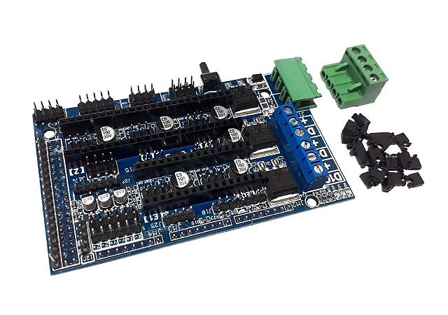 Shield Ramps 1.5 para Impressora 3D RepRap para Arduino - Modelo Atualizado