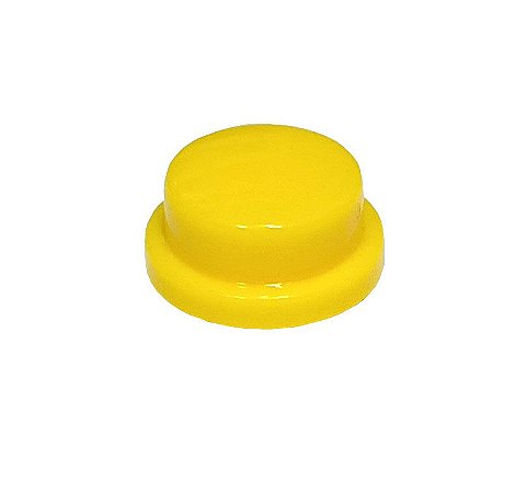 Capinha Redonda para Push Button 6x6x7,3mm - Amarelo