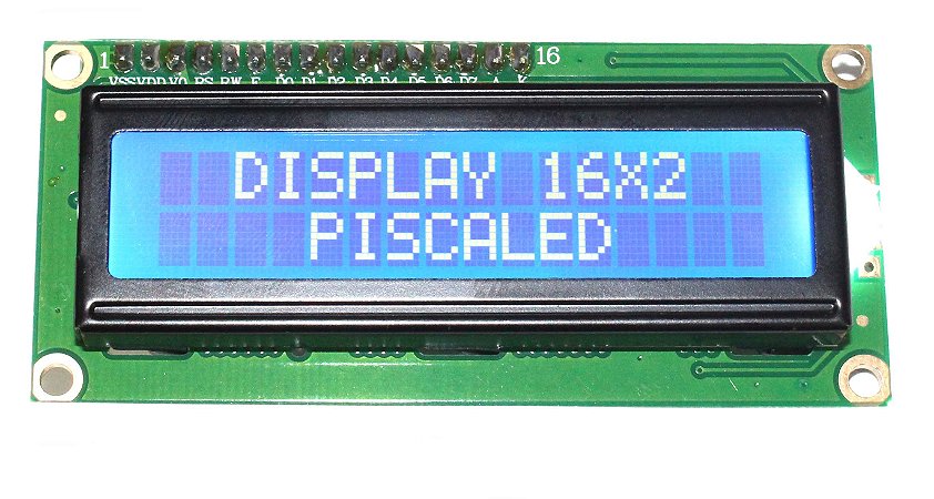 Display LCD 16x2 Backlight Azul