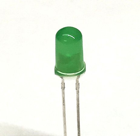 Led Difuso 5mm Verde