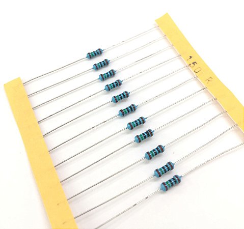 Resistor 1/4W 1% - 150R - 10 UNIDADES