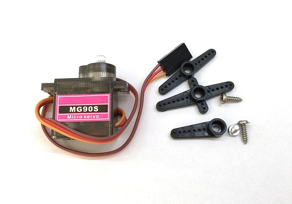 Micro Servo Motor 9g Mg90 Towerpro + Acessórios