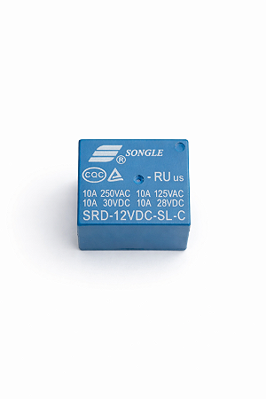 Rele 12V Songle RD-12VDC-SL-C 10A 5 Pinos