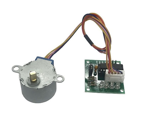 Motor De Passo 28byj-48 + Driver Uln2003