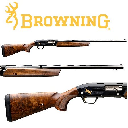 ESPINGARDA BROWNING MAXUS BLACK GOLD CAL. 12GA 28"