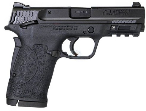 Pistola Smith & Wesson M&P380 Shield EZ Cal. 380AUTO Oxidada com Trava de Segurança