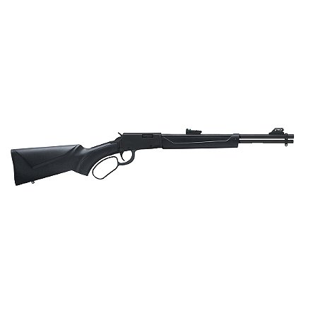 RIFLE CBC RIO BRAVO .22LR – CANO 18″ OXIDADO – CORONHA EM POLÍMERO PRETA