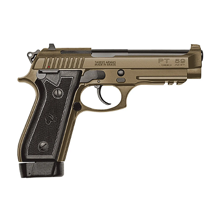 PISTOLA TAURUS 59S CERAKOTE FDE CAL. 380ACP