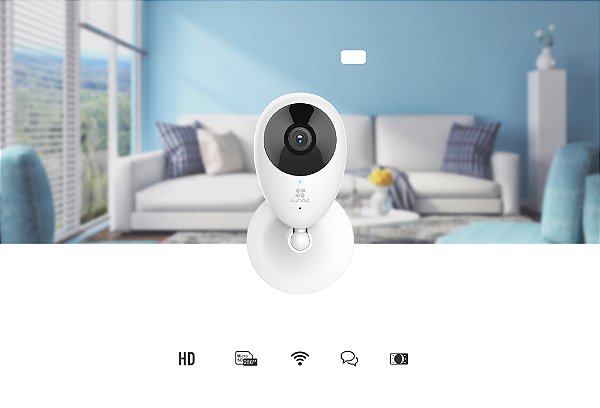 Câmera de Segurança C2C EZVIZ Mini Wifi 720P