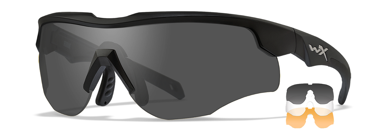 Óculos de Proteção WX ROGUE 3 LENS com 3 Lentes para Situações Diferentes