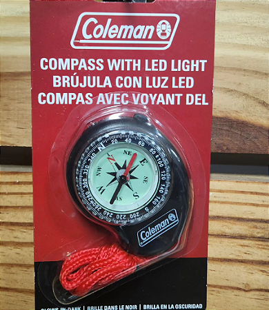 Bússola Coleman com Led