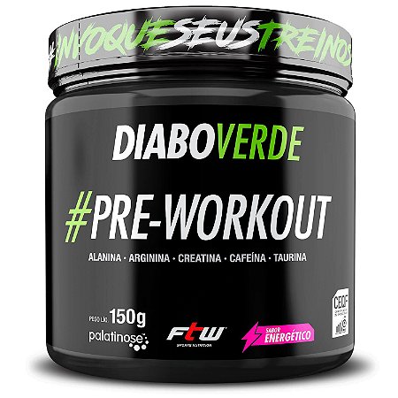 PRÉ WORKOUT - 150G - DIABO VERDE