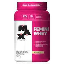 FEMINI WHEY 900G - MAX TITANIUM