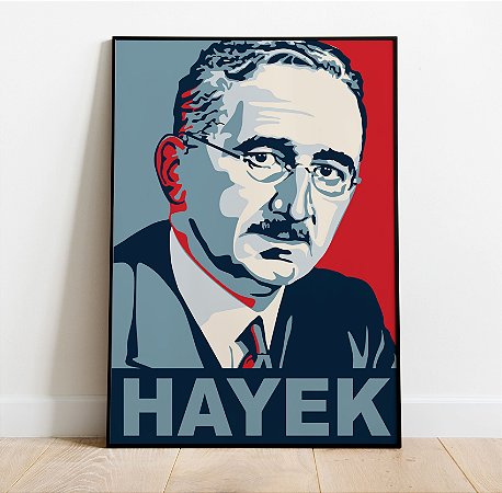 Pôster Friedrich Hayek