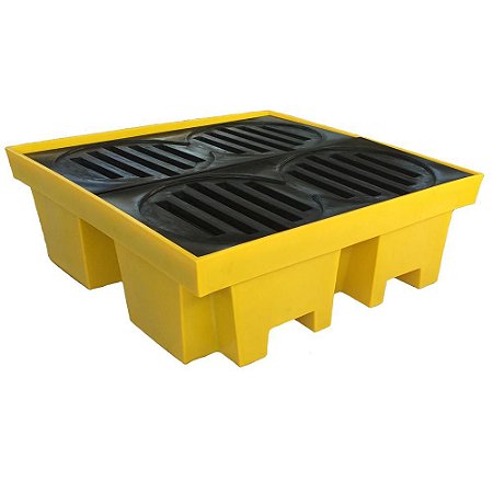 Pallet de Contenção para 4 tambores - 420 L